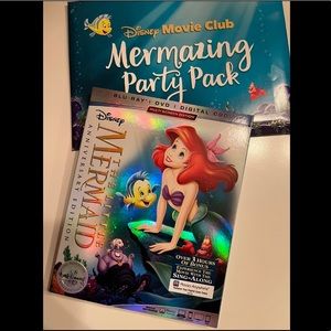 The Little Mermaid - Anniversary Edition - Blu-Ray / DVD / Digital Code